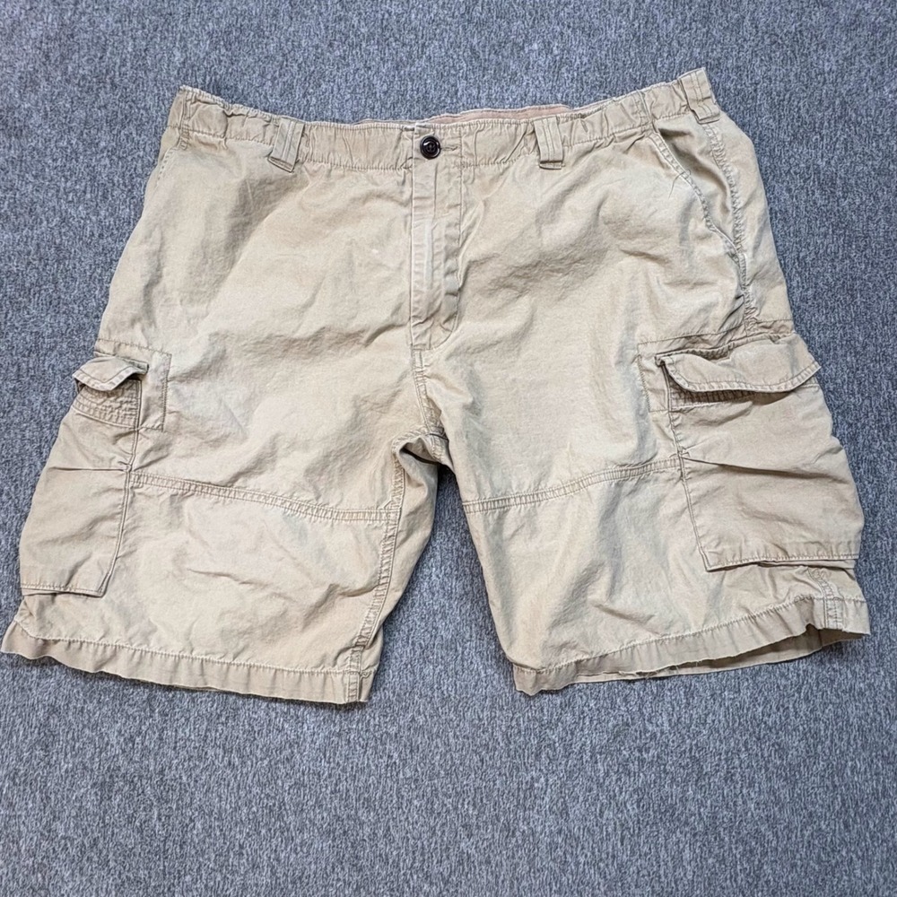 Polo Ralph Lauren Mens Cargo Shorts Khaki Drill‎ Classic Fit Cotton 42 Utility
